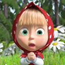 Sticker Маша и Медведь - 8