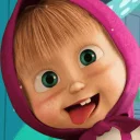 Sticker Маша и Медведь - 3