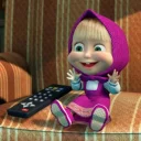 Sticker Маша и Медведь - 11