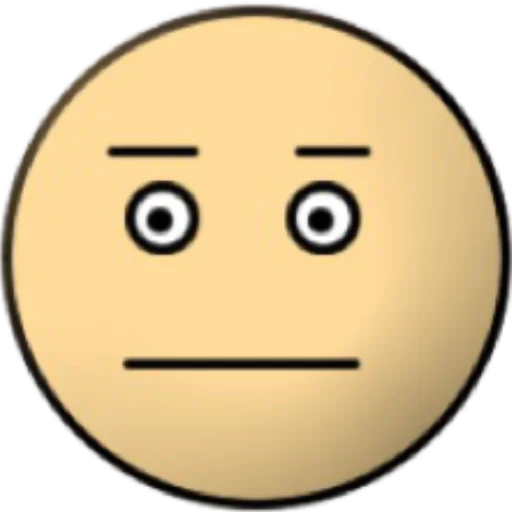 circle cartoon emoticon