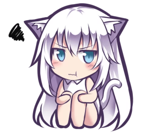 Стикер Mashiro Neko by CatStudio - 9