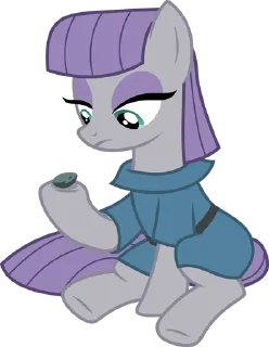 Стикер @mlpstickers Maud Pie - 11