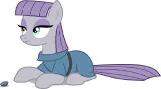 Стикер @mlpstickers Maud Pie - 5