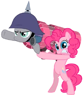 Стикер @mlpstickers Maud Pie - 9