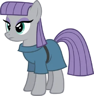 Стикер @mlpstickers Maud Pie - 8