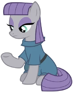 Стикер @mlpstickers Maud Pie - 10