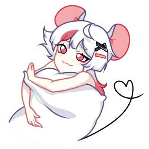 Стикер Мауси без надписей - 4