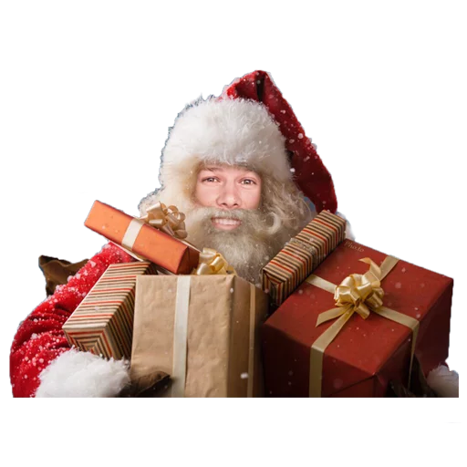 christmas human face clothing