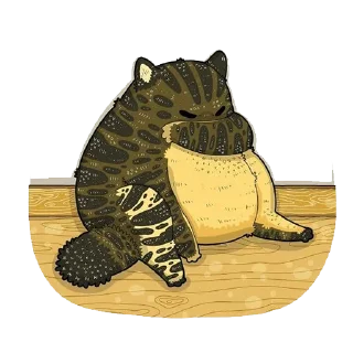 Стикер Cat^^ - 11