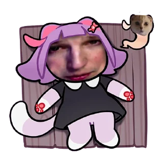 Sticker Мазюня. @ch4umbaa - 3