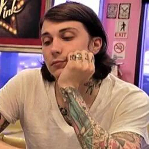 person human face clothing