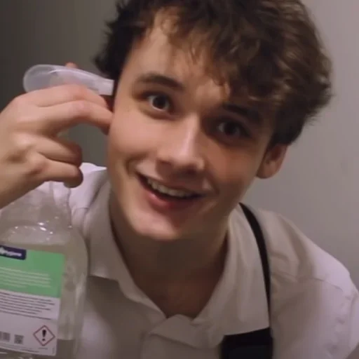 person human face clothing