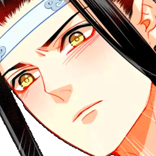 anime sketch human face