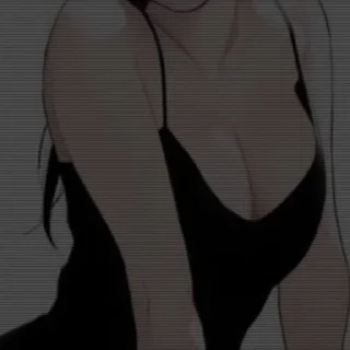 Стикер анимешка - 0