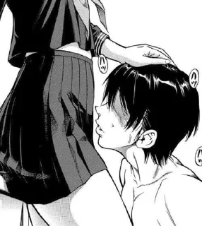 Стикер анимешка - 11