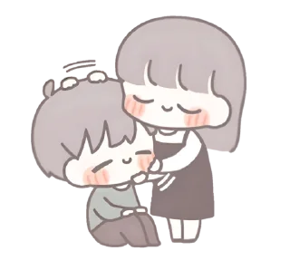 Sticker ૮៸៸›  ‌‹៸៸ྀིა 🤍 стики тут -> @hugswcots - 8