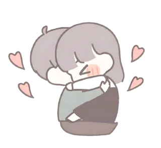 Sticker ૮៸៸›  ‌‹៸៸ྀིა 🤍 стики тут -> @hugswcots - 6