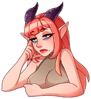 Sticker Медея без надписей @TgSticker - 5