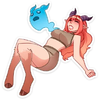 Sticker Медея без надписей @TgSticker - 2