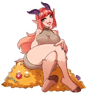 Sticker Медея без надписей @TgSticker - 6