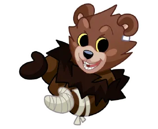 Стикер Медвежутка без надписей @TgSticker - 7