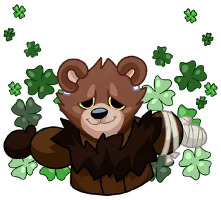 Стикер Медвежутка без надписей @TgSticker - 10