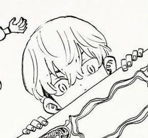 рисование эскиз линейное искусство