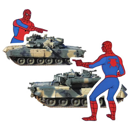 Sticker Мемная бронетехника - 4