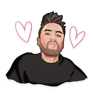 Sticker Мемные звёзды от @banochkitapochki - 2