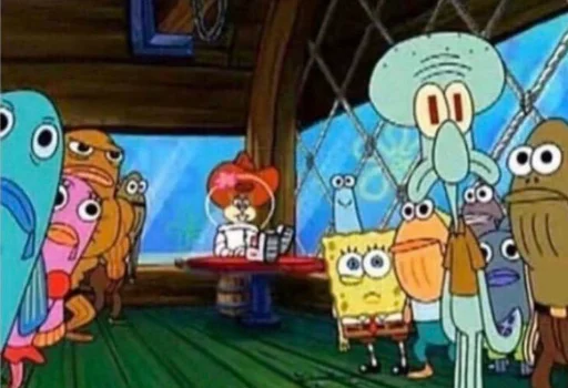 Sticker ГУБКА БОБ ВОРЛД ДОМИНЕЙШЕН - 7