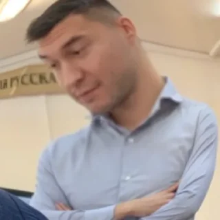 Стикер мемные ашки/ушки - 7