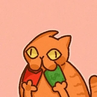 Sticker Мемкоты - 1