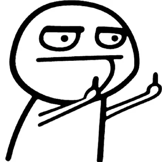 Sticker Мемность бытия - 6