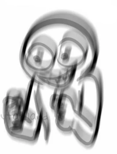 эскиз абстрактный черно-белый