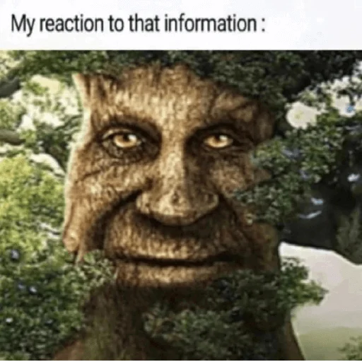 Стикер Мудрое мистическое дерево - 11