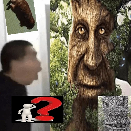 Стикер Мудрое мистическое дерево - 6