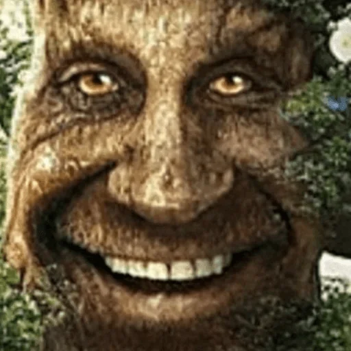 Стикер Мудрое мистическое дерево - 2