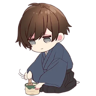 Sticker Менхера-кун 3 @nyasticks - 0