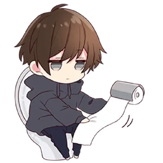 Sticker Менхера-кун 3 @nyasticks - 11