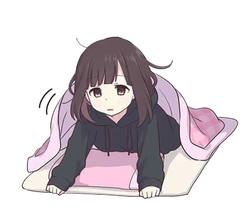 Стикер cuteanimegirl - 5