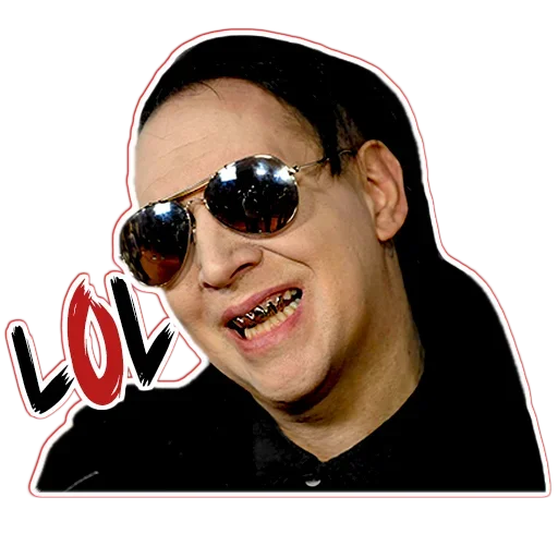 Стикер Мэнсон - 6