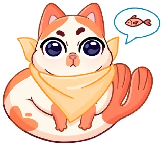 Стикер Миу-Мяу без надписей @TgSticker - 0