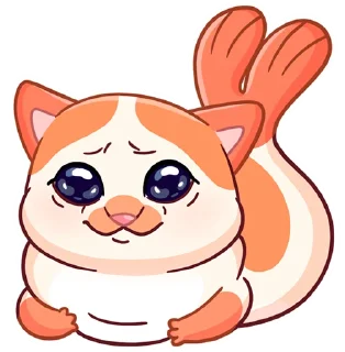 Стикер Миу-Мяу без надписей @TgSticker - 1