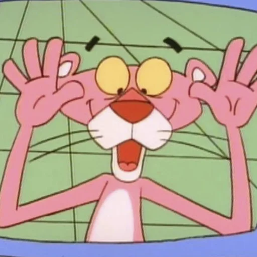 Sticker meowpinkpanther - 1