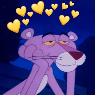 Sticker Pink Panther @hehbaldezh - 9