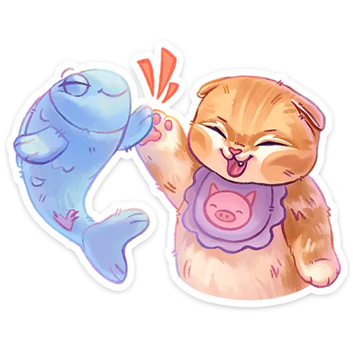 Стикер meows_vk - 1