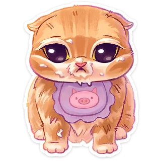 Sticker Мявс от @TgSticker - 8