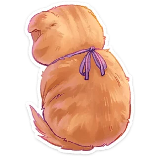 Стикер Мявс без надписей • @TgSticker - 2