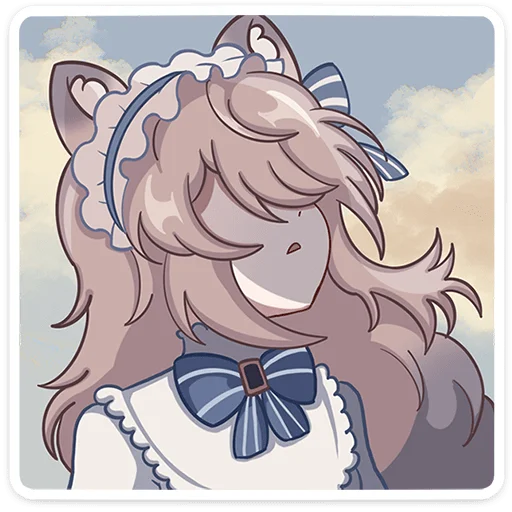 Стикер meowteabeztexta - 1