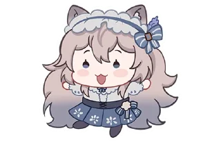 Стикер Мяути без текста @stickers_vk - 5